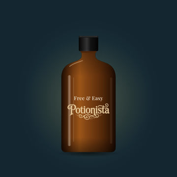 Free & Easy by Potionista, amber bottle