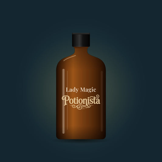 Lady Magic by Potionista, amber bottle